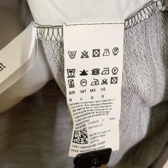 Boss Hugo Boss Cannobio 21 Sweater Men's XL Mock Neck Zip Pockets Gray - Picture 4 of 7